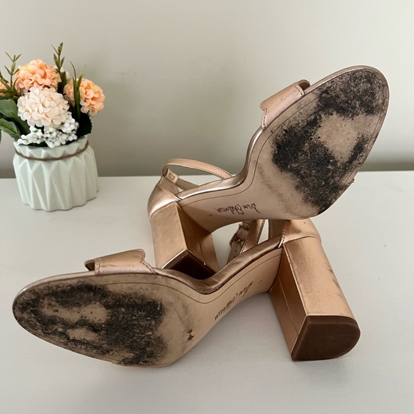 Sam Edelman rose gold sandals. Size 7. - Picture 5 of 6